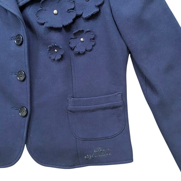 Love Moschino 3D Floral Button Jacket - 8 - Picture 2 of 6